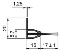 Антистатические полосовые щетки
