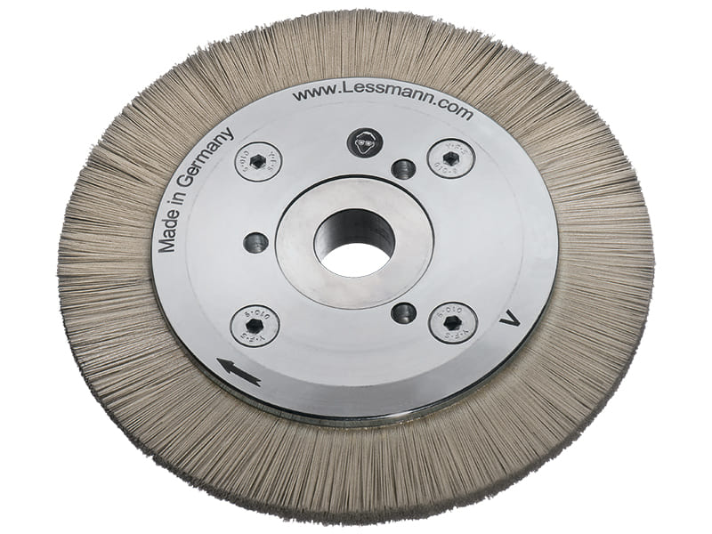 Цилиндрическая щетка для обработки твердого металла диаметр 150 мм ширина 5 мм Diamant K400