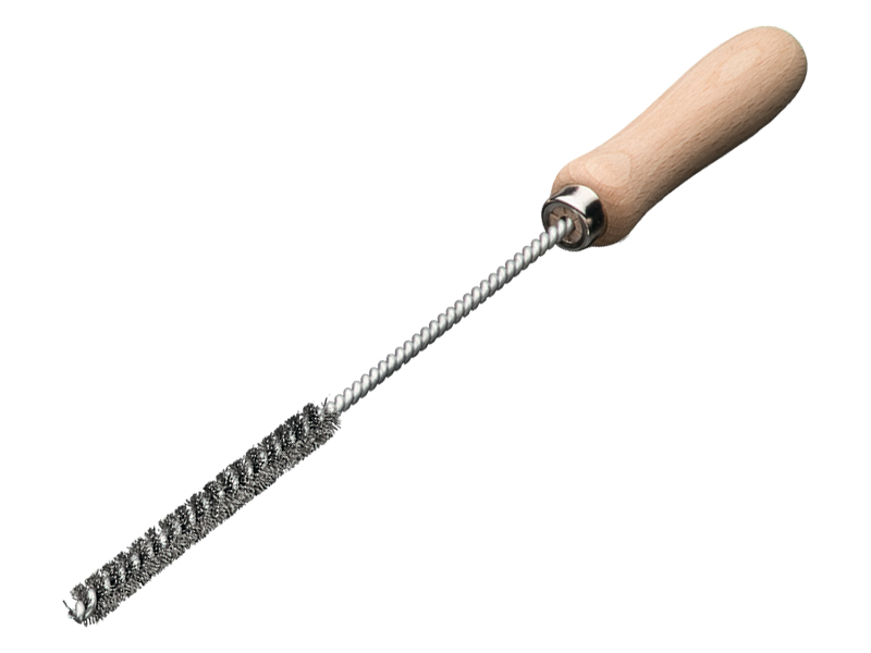 Ерш с деревянной рукояткой IBM с нержавеющей проволокой диаметр 15 мм ворс 0,20 мм