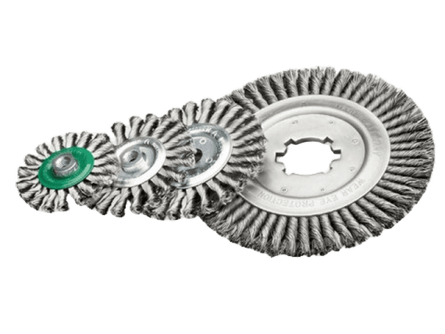 Металлические щетки для УШМ