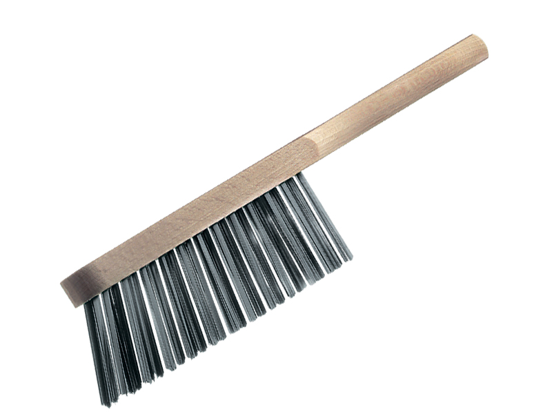 Щетка ручная сметка с прямой стальной проволокой ширина 150 мм ворс 0,25 мм