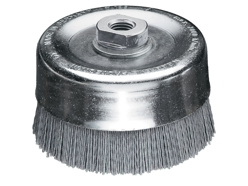 Чашечная щетка прямое волокно диаметр 110 мм длина 30 мм ворс SIC 80/1.2