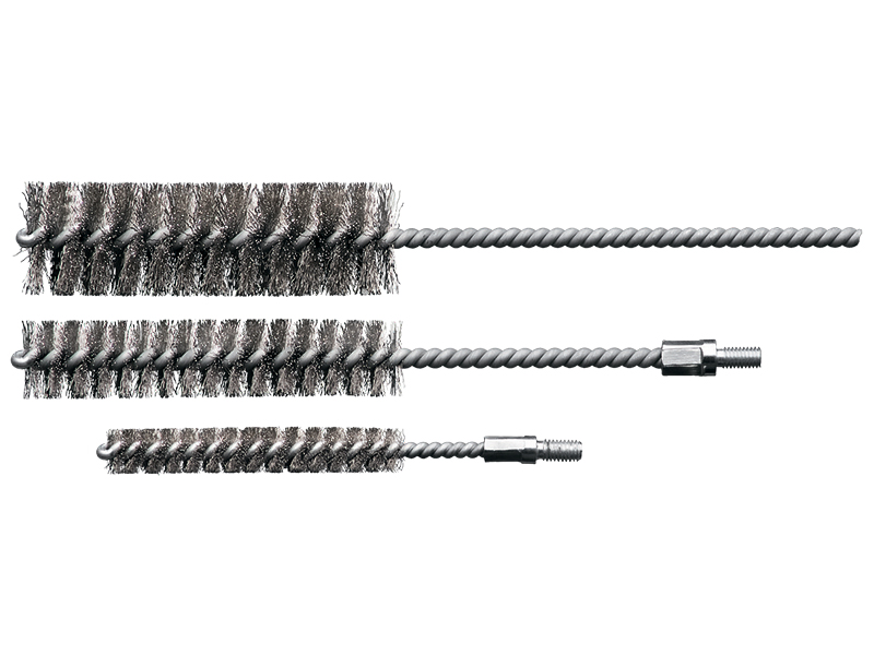 Ерш для чистки отверстий IBE с нержавеющей проволокой диаметр 31 мм ворс 0,20 мм с резьбой