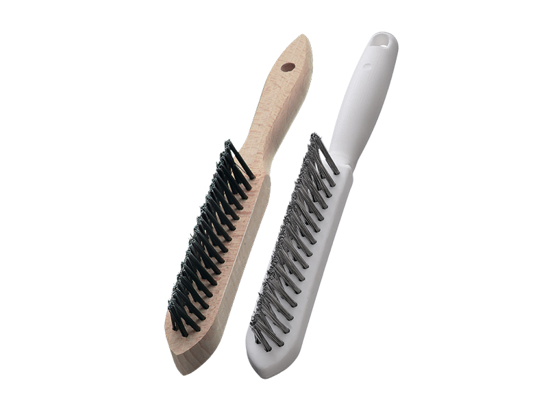 Щетка ручная специальная конусная с прямой нержавеющей проволокой длина 35 мм ворс 0,35 мм