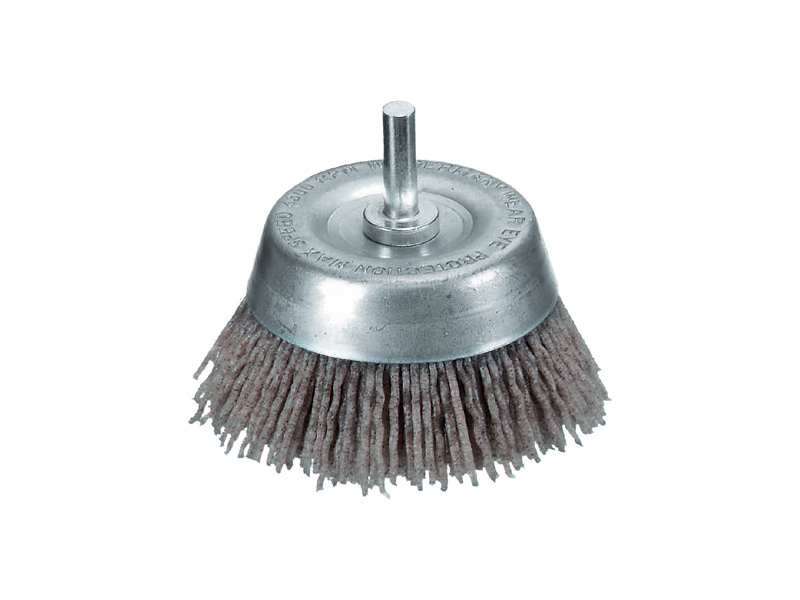 Щетка чашечная с хвостовиком Ø 6 мм волокно с карбидом кремния диаметр 75 мм ворс SIC 320/0.6