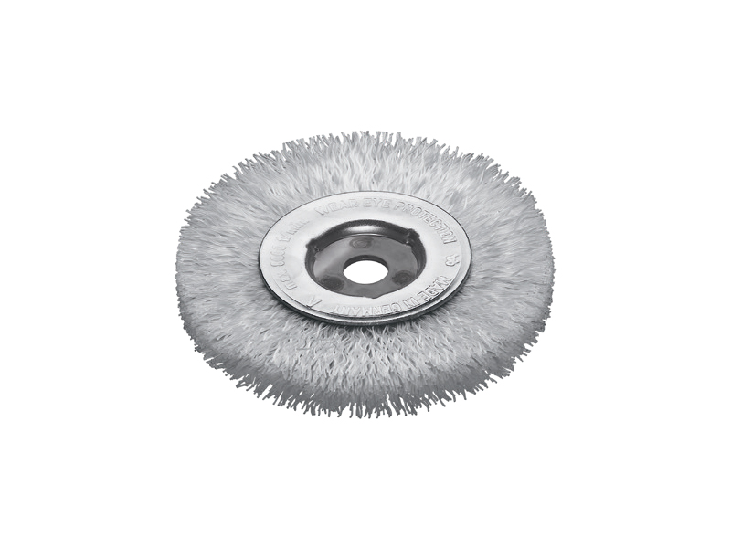 Щетка для ленточных пил, полиамид, гофрированный диаметр 85 мм длина 14 мм ворс 0,50 мм