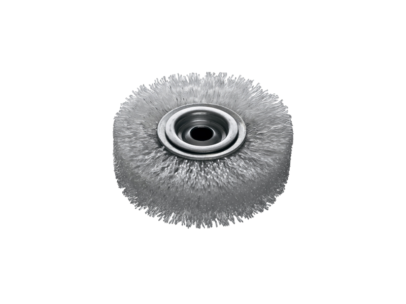 Щетка для ленточных пил, полиамид, гофрированный диаметр 100 мм длина 23 мм ворс 0,80 мм