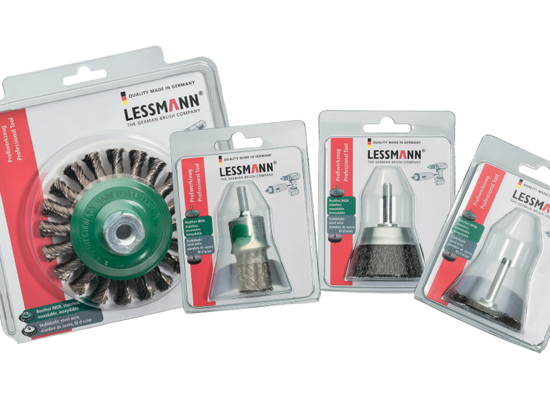 Щетка «Сделай сам» для дрелей с хвостовиком Ø 6 мм в блистерной упаковке цилиндрическая волокно с карбидом кремния диаметр 75 мм ворс SIC 80/1.2