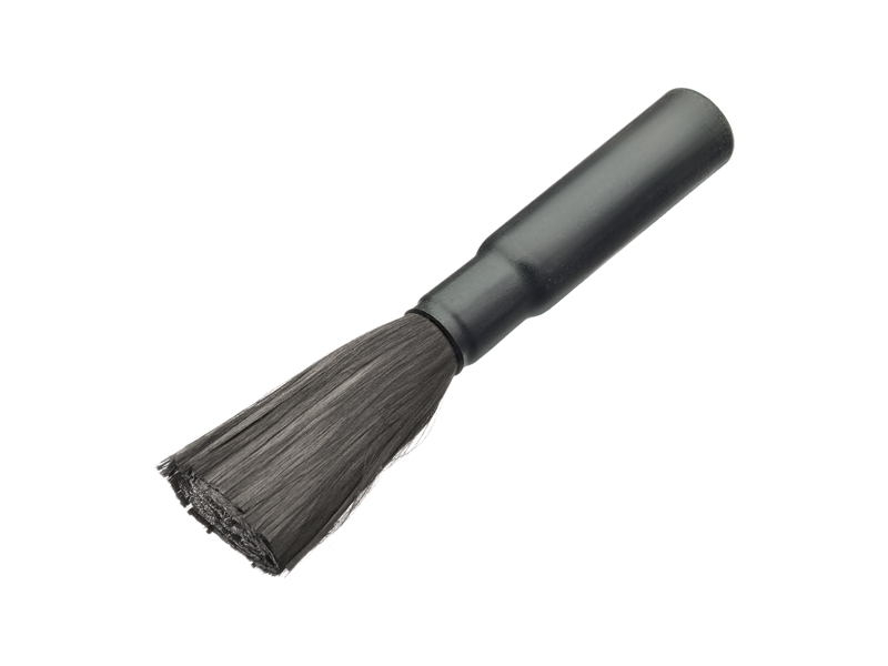 Щетка с углеродным волокном, муфта из меди с внутренней резьбой M8 x 1,0 Пласт покрытие диаметр 10 мм